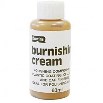 Rustins Plastic Coating Burnishing Cream 63ml RUSPCBUSM