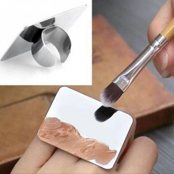 Nagelkunst Mischring aus Edelstahl