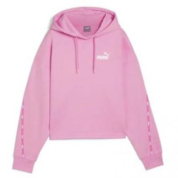 Puma para mujer. 67599648 Sudadera ESS Tape FL rosa (L)