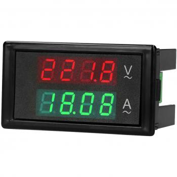 Testeur de Tension et Courant AC 80-300V 100A avec Transformateur de Courant
