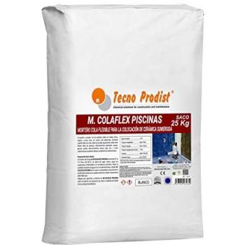Mortero Adhesivo y Flexible para Baldosas en Piscinas