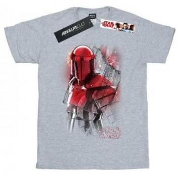 T-shirt Spazzolata Star Wars Il Risveglio della Forza Guardia Pretoriana 12-13 Nera