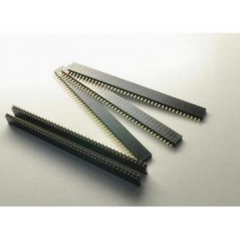Tira de conectores hembra 40 pines 2.54mm - 10 unidades