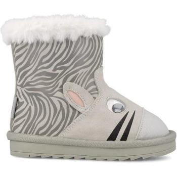 Garvalín Botines Gris 251555-A156 – Estampado de Cebra, Forro Interior Cómodo