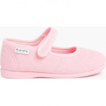 Pisamonas Merceditas Zapatillas Cerradas Bebé Niña Cinta Adhesiva Rizo Toalla 23