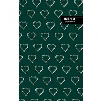 Dearest Lifestyle Journal, Write-in Notebook, Dotted Lines, Wide Ruled, Size 6 x 9 Inch