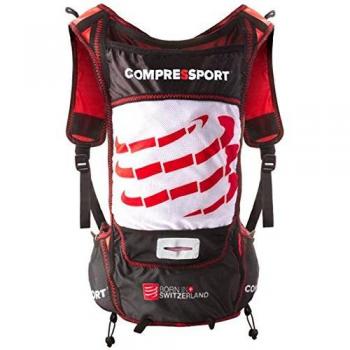Chaleco de hidratación Compressport Ultra Run Mujer Rojo y Negro