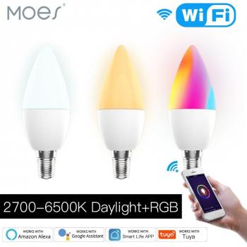 Bombilla LED Inteligente WiFi RGB 2700-6500K C+W 4.5W Regulable
