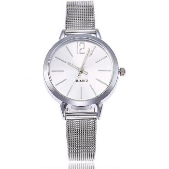 Reloj de pulsera de cuarzo con correa de mármol