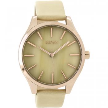 Oozoo Damen‑Zeitmesser Sandleder 42 mm – C9500