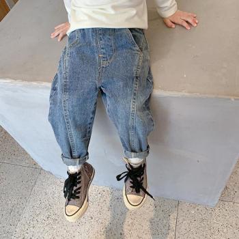 Gradient Denim Trousers for Infants
