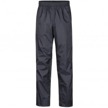 Marmot Precip Eco Pant - Pantalones de Lluvia Transpirables, Impermeables y a Prueba de Viento, Hombre, Negro, XL