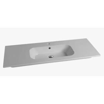 Nemo Spring Nubes Lavabo Porcelaine Brillante 121 x 46,5 x 17 cm