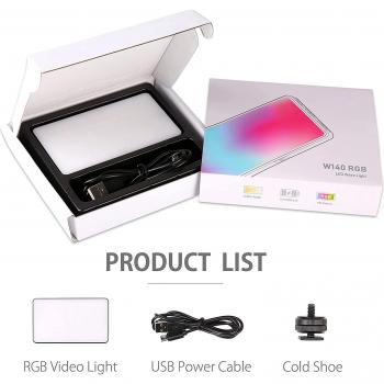 LUXCEO W140 Portable RGB Video Light