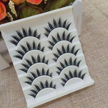 Daily Eye Makeup False Eyelashes - 5 Pairs