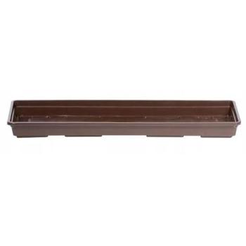 Soporte para macetas de balcón 44,5 cm color marrón Agro