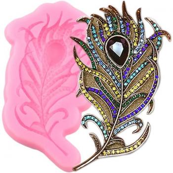 Peacock Feather Silicone Mold