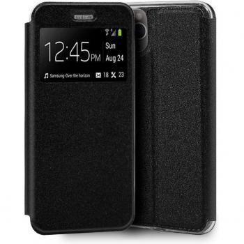 Cool Funda Flip Cover Liso Negro para iPhone 11 Pro