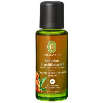 Primavera Sanddorn Fruchtfleischöl Bio Organic Skincare Körperöl