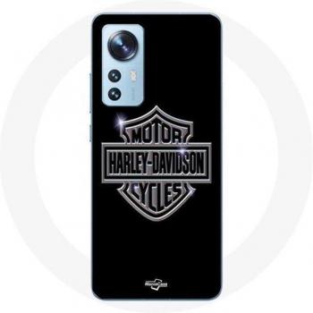 Capa de protección para Xiaomi Mi 12/12X con logotipo Harley-Davidson