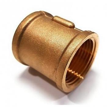 INYECTOMETAL Manguito latón H-H 3/8