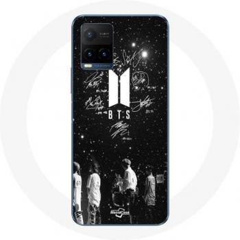 Estuche Vivo Y21s 2021 – Membresía Oficial de BTS con Jin, Jimin, V, Suga, Jungkook y J‑Hope