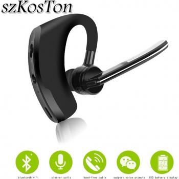 Wireless Bluetooth Earphones with Noise Cancelling and Voice Control for iPhone and Android