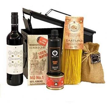 Geschenkkorb Merlot Olcaviana 2021