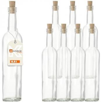 Ensemble de 8 Flacons de 500 Ml pour Teinture - Kadax