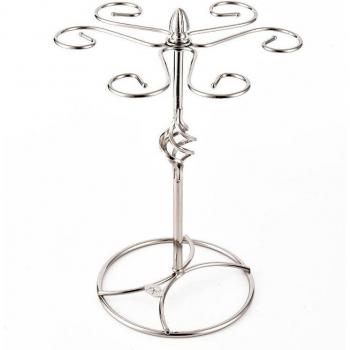 Wine Glass Holder Stand - 6 Cup Display Rack