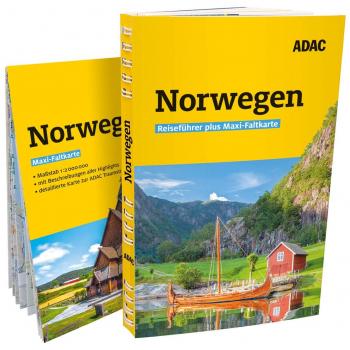 ADAC Reiseführer plus Norwegen: mit Maxi-Faltkarte zum Herausnehmen