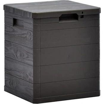 VidaXL Garden Storage Box 90 L Brown