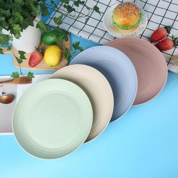 Plato de Fruta de Paja de Trigo (20-25cm)