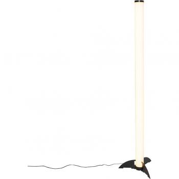 Lampada Terra Bomba Design Plastica Nero Oblungo LED 6W Qazqa