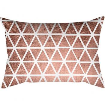 Rose Gold Pink Decorative Pillow Cover 30cm x 50cm
