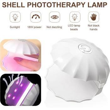 Luz de fototerapia para manicura 18W