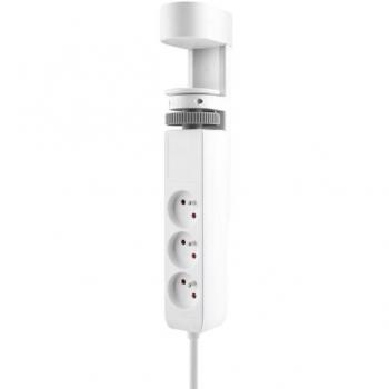 Solight 3z USB-A / C 2 m biela – 20 W PD rýchlovýbežník