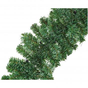 Guirlande LED extérieure 6 m sapin vert 100 lumières blanches