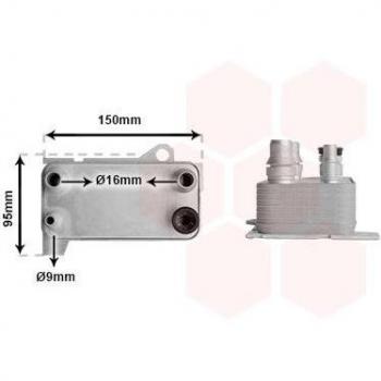 VAN WEZEL cooler olio 30013704
