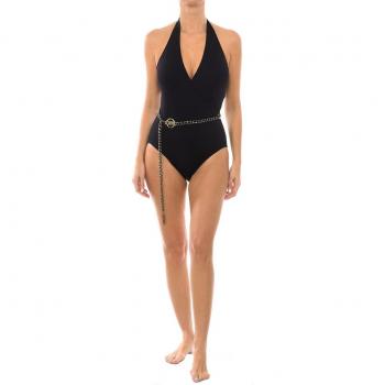 Bañador negro escote en V Michael Kors