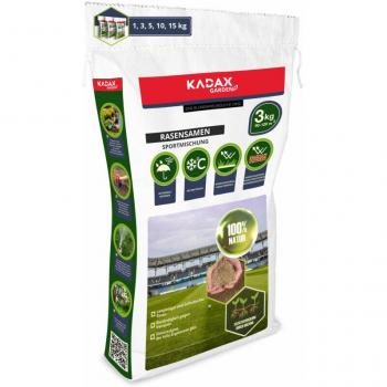 GreenStride KADAX Lawn Seed Blend 3 kg for 120 m²