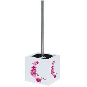 Brosse WC avec support MDF et inox Lanyu