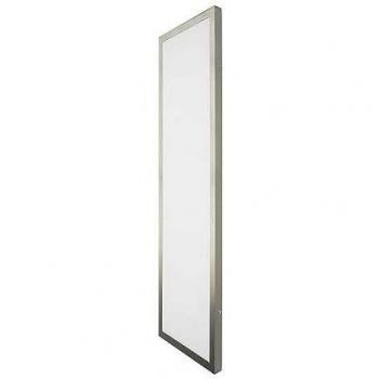 Plafón 72W 4000K 3,5x30x120 cm Plano Níquel