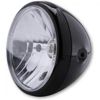 SHIN YO phare RENO 7 pouces noir brillant