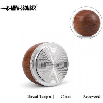 51mm Delonghi-Compatible Egg-Shaped Espresso Tamper