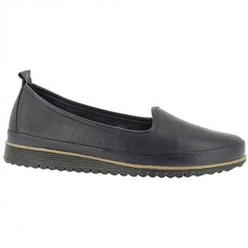 Sportliche Slipper aus Glattleder