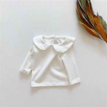 Zlille – pull à capuche à col rabattu pour bébé fille