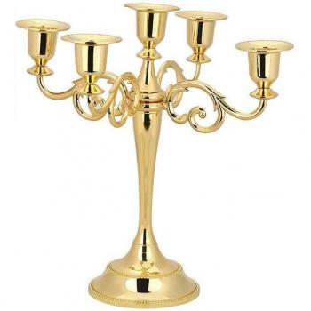 Soporte de vela de metal
