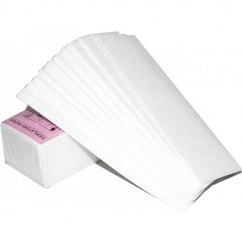 Strisce per depilazione a cera 100 pezzi 7x20 cm in TNT