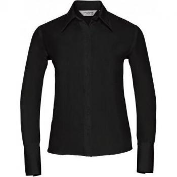 Russell Collection Damen Ultimate Langarmshirt weiß EU 44 / UK 16